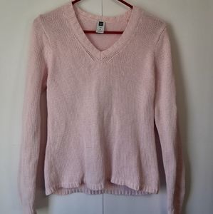 GAP pink knit sweater M